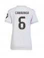 Billige Real Madrid Eduardo Camavinga #6 Hjemmedrakt Dame 2025-26 Kortermet